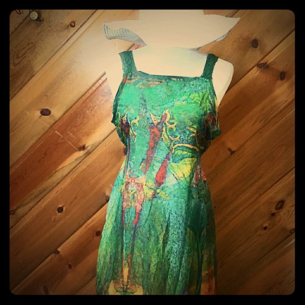 Summer Dress Sheer Cool Medium